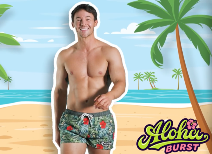 Šortkové Plavky AussieBum ALOHA BURST Suva6 - kópia_729px